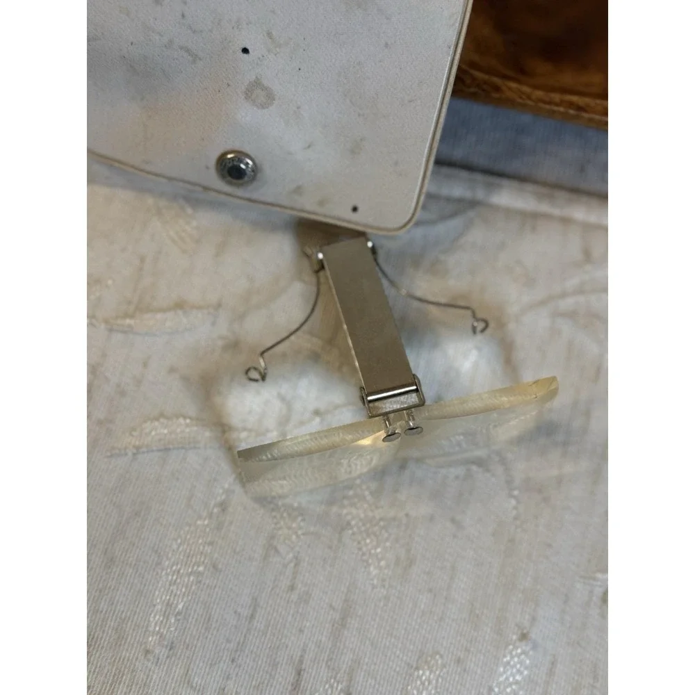 Vintage 1970s Edroy Opticaid Clip-On Magnifier – Original Case‎ Included. Loupe